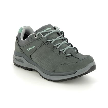 Lowa Walking Shoes - Grey nubuck - 320817-9781 LOCARNO GTX WIDE