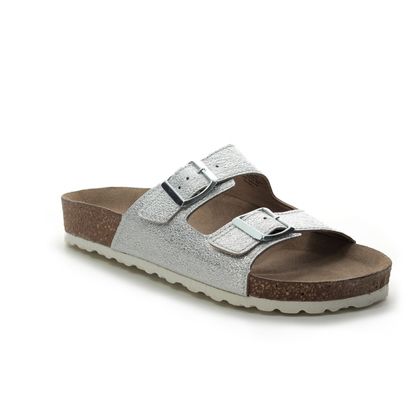 Marco Tozzi Slide Sandals - Silver - 27401/22/941 FRANCA SLIDE