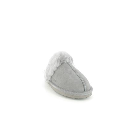 Begg Exclusive Slippers - Grey Suede - 4030403 NANCY