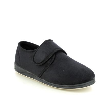 Padders Slippers & Mules - Black - 411S-56 CHARLES G FIT