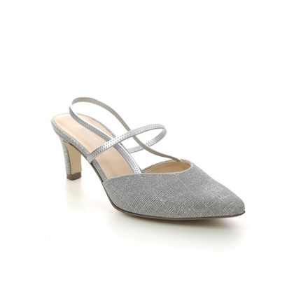 Peter Kaiser Slingback Shoes - Silver - 66997/046 MITTY A