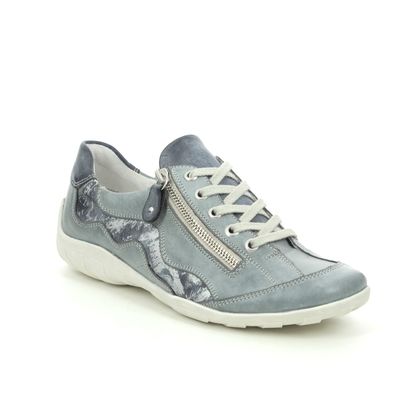 Remonte Comfort Lacing Shoes - Denim blue - R3416-14 LIVTEXT