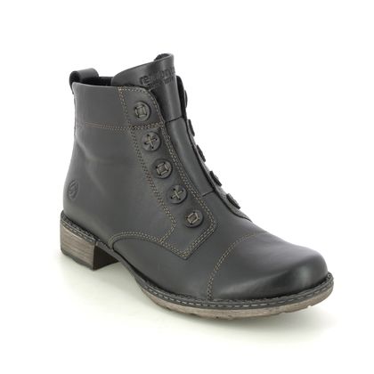 Remonte Ankle Boots - Black leather - D4392-01 PEESIBUT