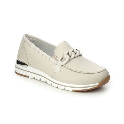 Remonte Loafers - Beige leather - R6711-60 GOVIFACTOR