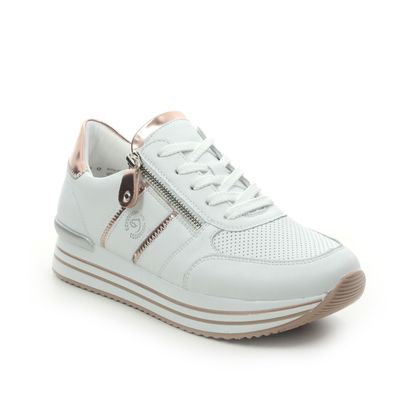 Remonte Trainers - White Rose gold - D1310-81 RANGEZ