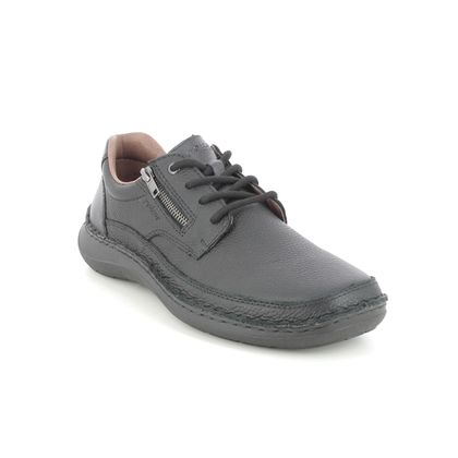 Rieker Casual Shoes - Black leather - 03002-00 COTTZIP