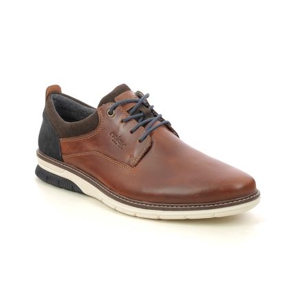 Rieker Casual Shoes - Tan Leather - 14405-24 BUGGIBO