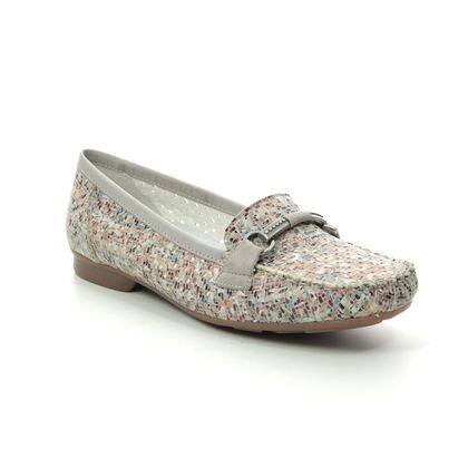Rieker Loafers and Moccasins - Taupe multi - 40055-91 CALIFLO