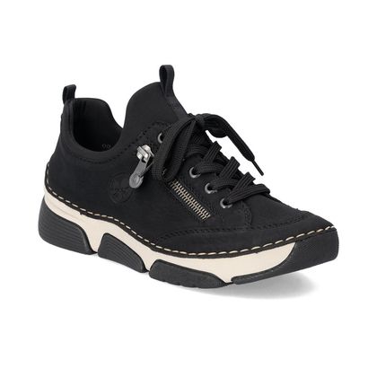 Rieker Dames M7815 Sneaker Low, Blauw, 40 EU, blauw, 40 EU