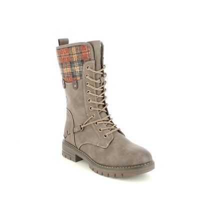 Rieker Mid Calf Boots - Dark taupe - 97120-45 GAME