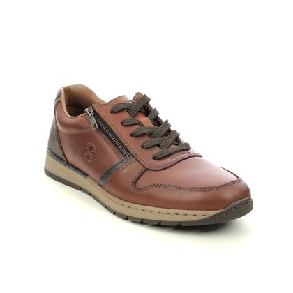 Rieker Casual Shoes - Tan Leather - B2112-25 PICCOLI