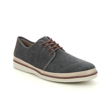 Rieker Casual Shoes - Dark Grey - B2310-45 HYLAND LACE
