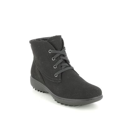 Westland Lace Up Boots - Black - 32426/102100 ORLEANS 126 TEX