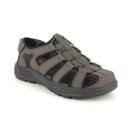 Skechers Closed Toe Sandals - Chocolate brown - 204348 ARCH FIT MOTLEY VERLANDER