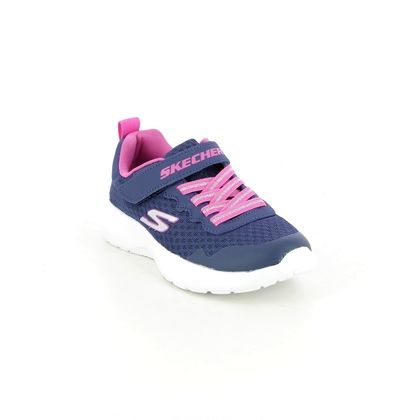 Skechers Girls Trainers - Navy - 81303L DYNAMIGHT G