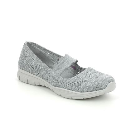 Skechers Mary Jane Shoes - Grey - 158081 SEAGER PITCH OUT