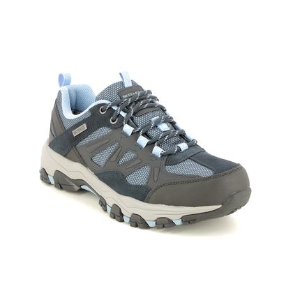Skechers Walking Shoes - Navy Grey combi - 167003 SELMEN WEST TEX