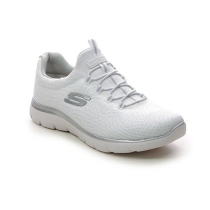 Skechers Trainers - White silver - 150119 SUMMITS BUNGEE