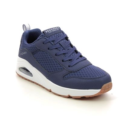 Skechers Boys Trainers - Navy - 403667L UNO LITE LACE