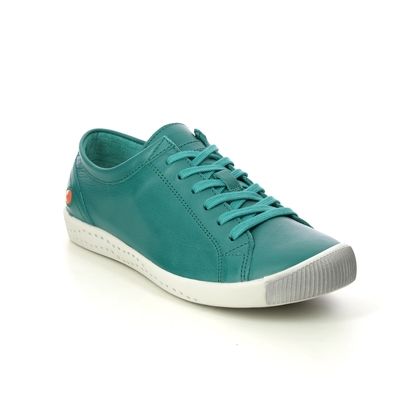 Softinos Comfort Lacing Shoes - Teal blue - P900154/640 ISLA 154