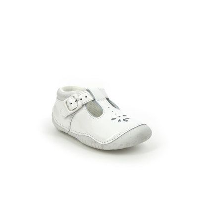 Start Rite First and Baby Shoes - White patent - 0773-14F BABY BUBBLE