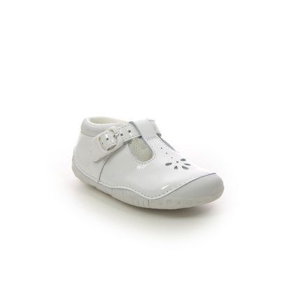 Start Rite First and Baby Shoes - White patent - 0773-14g BABY BUBBLE