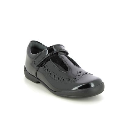 Start Rite Girls Shoes - Black patent - 2789-35E LEAPFROG