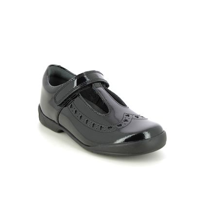 Start Rite Girls Shoes - Black patent - 2789-36F LEAPFROG