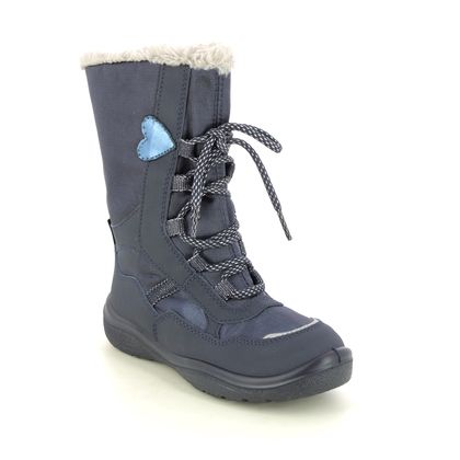 Superfit Girls Boots - Navy - 1009094/8010 CRYSTAL GTX