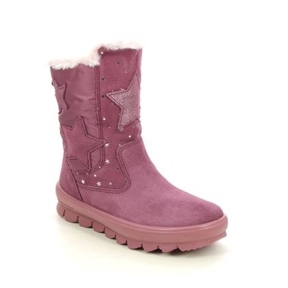Superfit Girls Boots - Pink suede - 1000219/5500 FLAVIA STAR GTX
