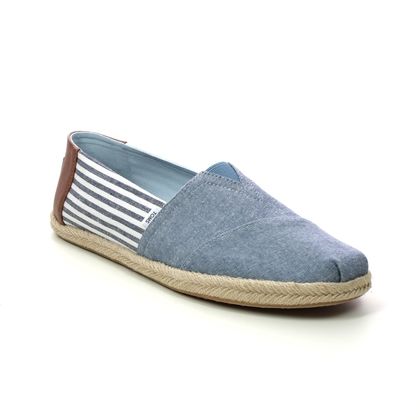 Toms Closed Toe Sandals - Blue - 10016291/ ALPARGATA ROPE