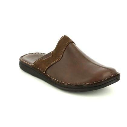 Begg Exclusive Slippers & Mules - Brown leather - 2307/28800 LEAMU