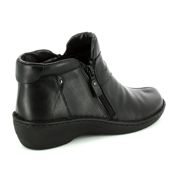 Relaxshoe Amyboot 291014-30 Black ankle boots