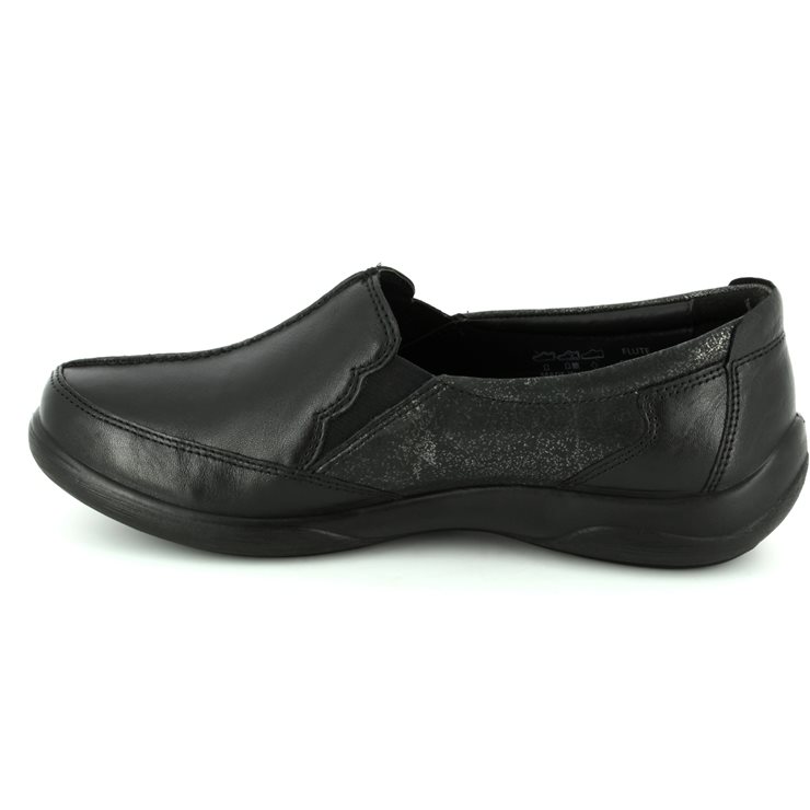 Padders Flute 2E-3E Fit 874-38 Black comfort shoes