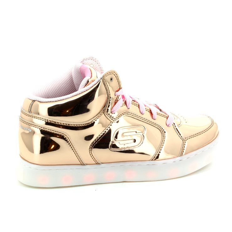 Skechers Energy Lights 10771 RSGD Rose gold everyday shoes