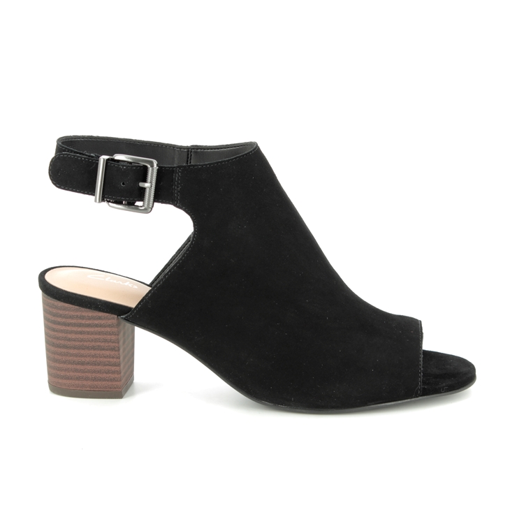 clarks black sandals 2014