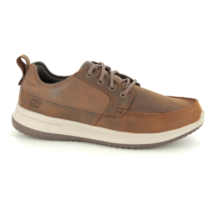 Skechers Delson Elmino 65869 CDB Brown casual shoes
