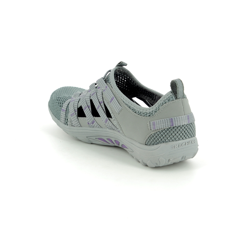 Skechers Reggae Fest Relaxed 49589 GRY Grey Closed Toe Sandals