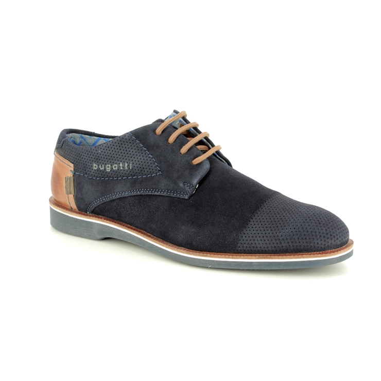31264702-4100 Navy suede casual shoes