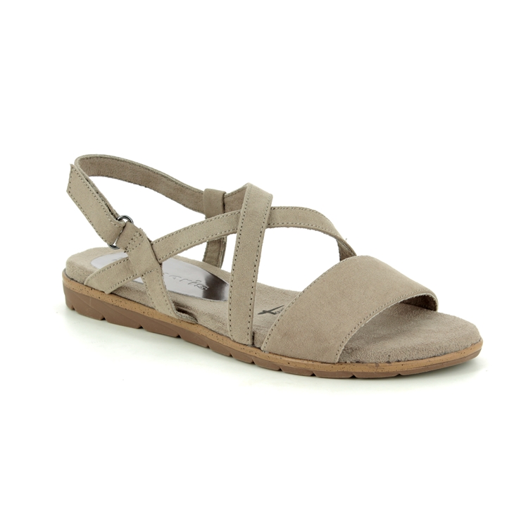 Sidcross 28131-22-324 Taupe Flat Sandals