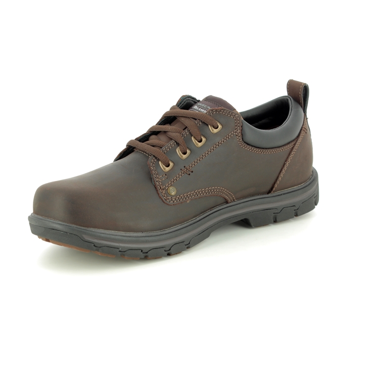 Skechers Segment Rilar Relaxed Fit BRN Brown Mens comfort shoes 64260