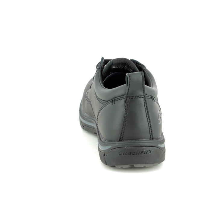 Skechers Segment Rilar Relaxed Fit BLK Black Mens comfort shoes 64260