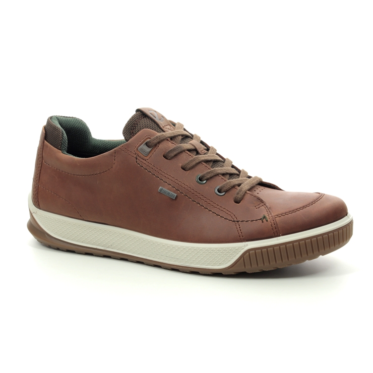grave Forfærdeligt Kontrakt ECCO Byway Tred Gore 501824-02280 Tan Leather casual shoes