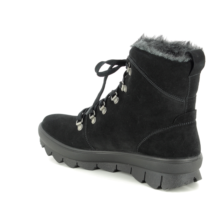 Legero Novara Gtx Black Suede Womens Winter Boots 2000503-0000