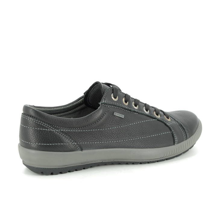 Legero Tanaro 4.0 Gtx Black leather Womens lacing shoes 2000613-0200