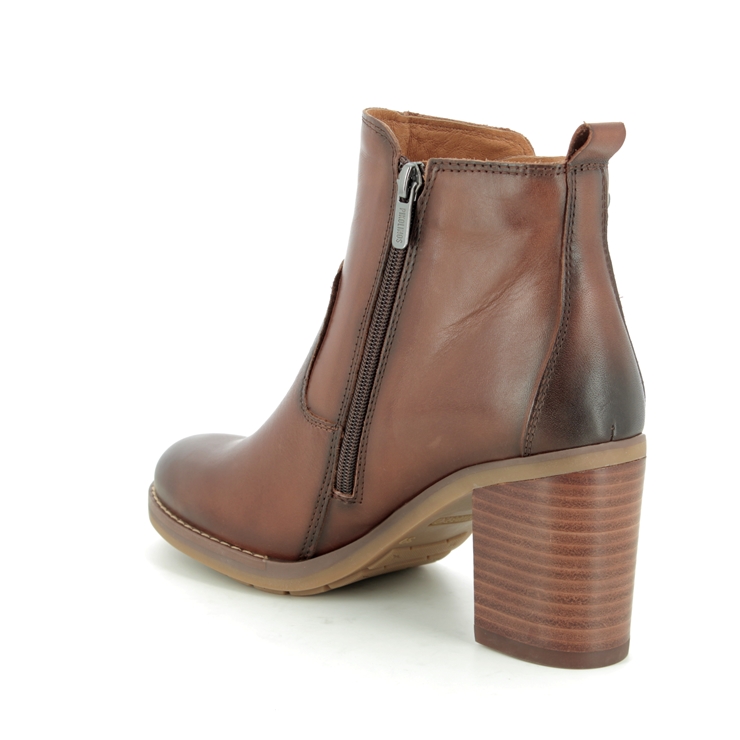 Pikolinos Pompeya W9T8594-11 Tan Leather Ankle Boots