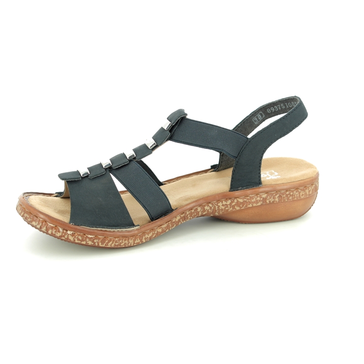 Rieker 62850-14 Navy Womens Comfortable Sandals