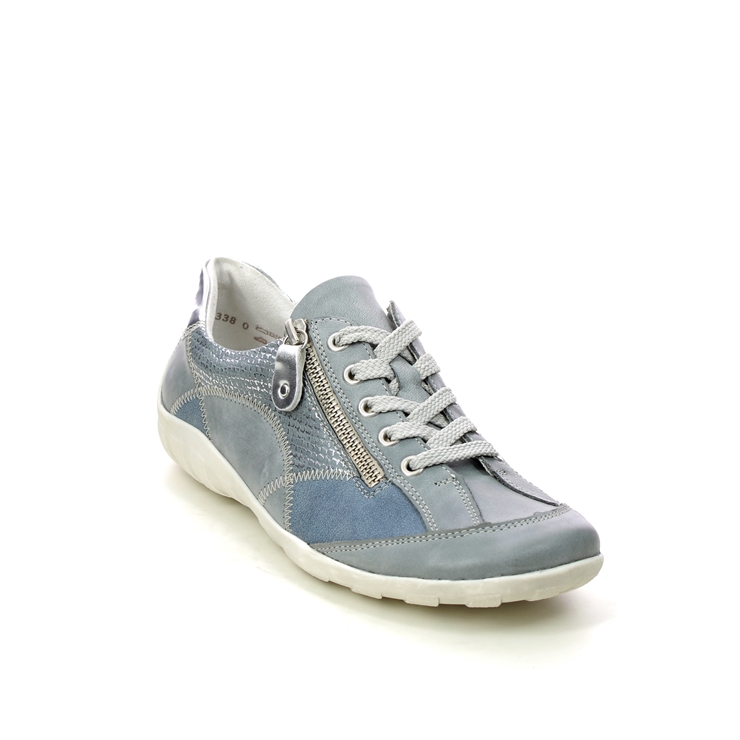 Remonte Livzipa 01 R3405-14 BLUE LEATHER lacing shoes
