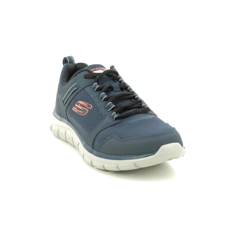 Skechers Track Knockhill 232001 NVOR Navy trainers