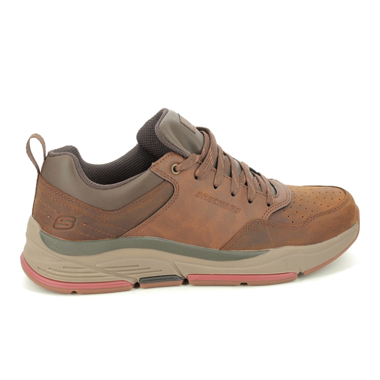 Skechers Benago Treno CDB Brown Mens comfort shoes 66204